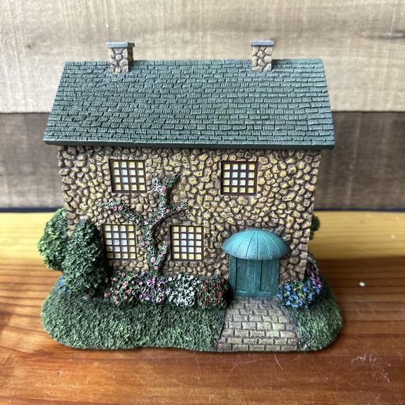 Lamplight Playhouse 2002 Thomas Kinkade Hawthorne Lamplight Collection - Picture 3 of 8